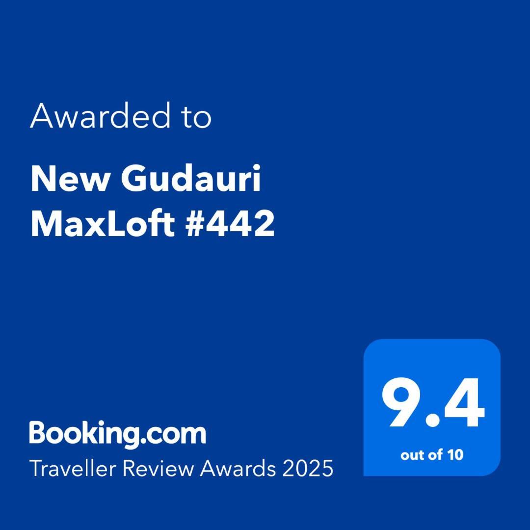 New Gudauri Maxloft #442 Apartment Ngoại thất bức ảnh